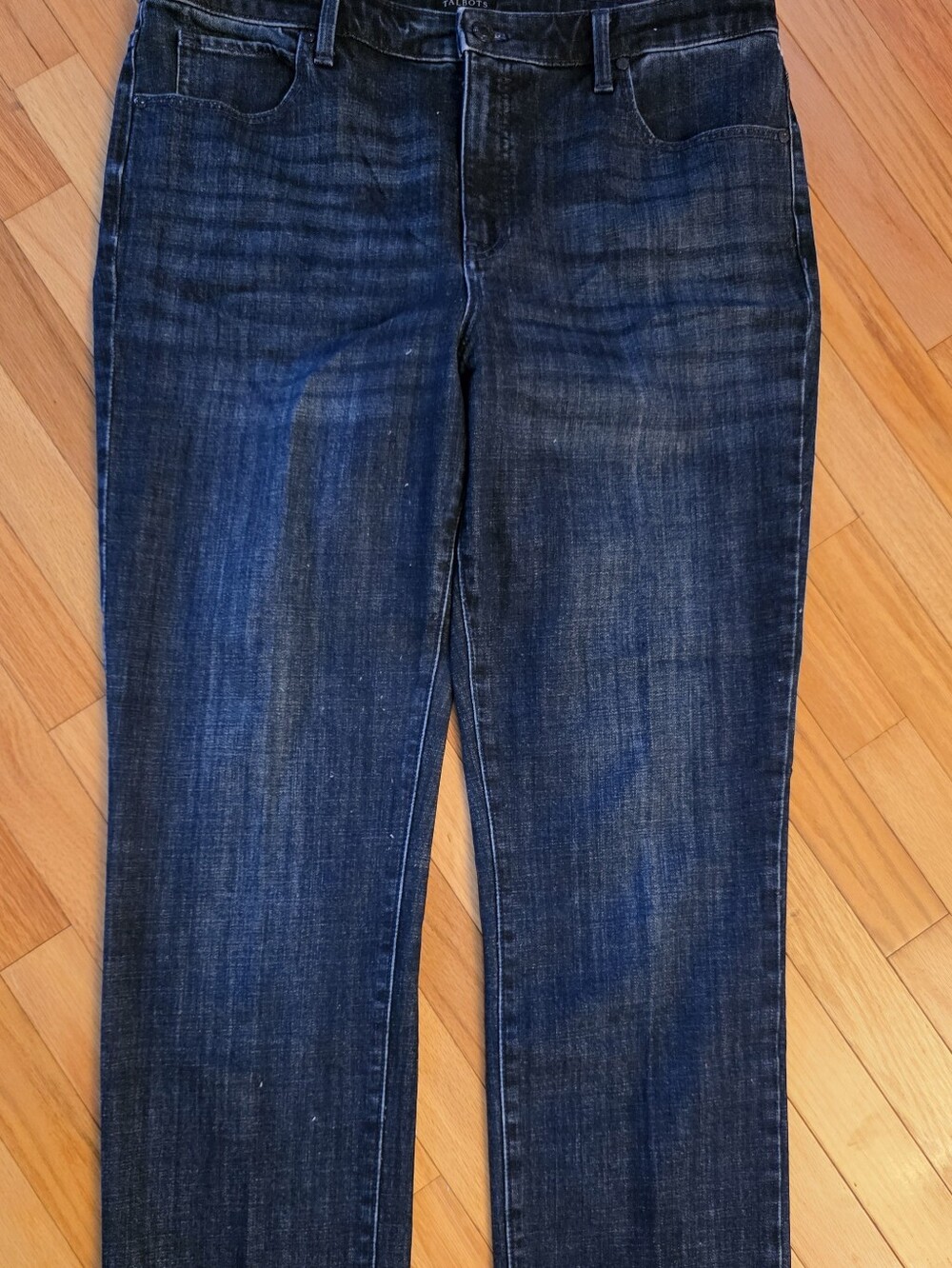 Talbots Dark Indigo Straight-Leg Jeans